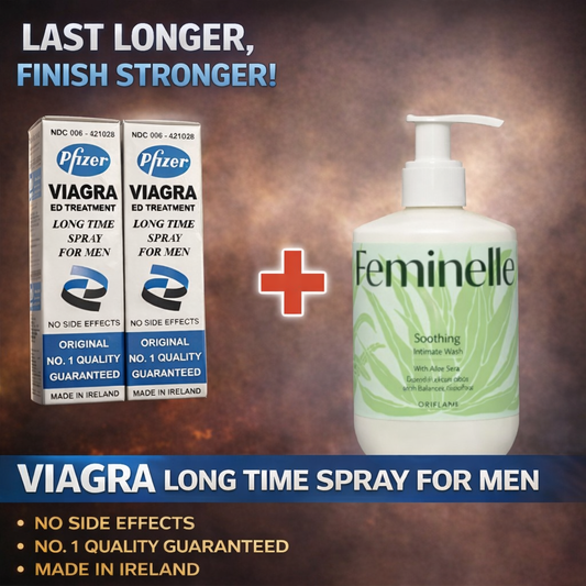 Power Combo Deal: Performance Spray + Intimate Care Wash