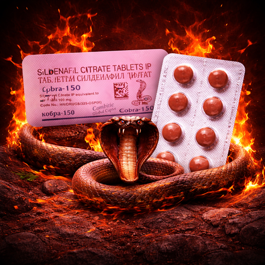 Cobra 150 Performance Tablets | Fast Acting Formula | Premium Quality | Discreet Delivery
