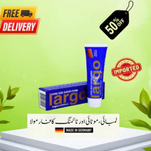 Largo King Size Super-Form Cream | Original Inverma | Premium Massage Cream for Men